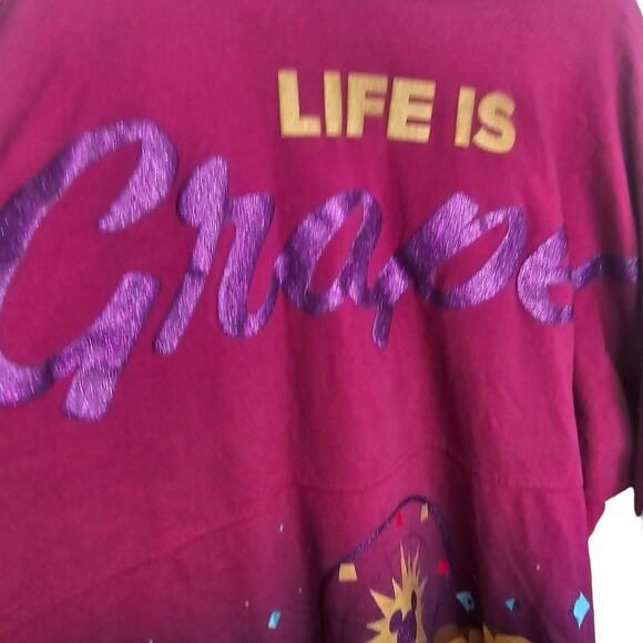 Disney Spirit Jersey Crewneck Sweatshirt Food & Wine Festival 2022 Purple XXL - Picture 7 of 10